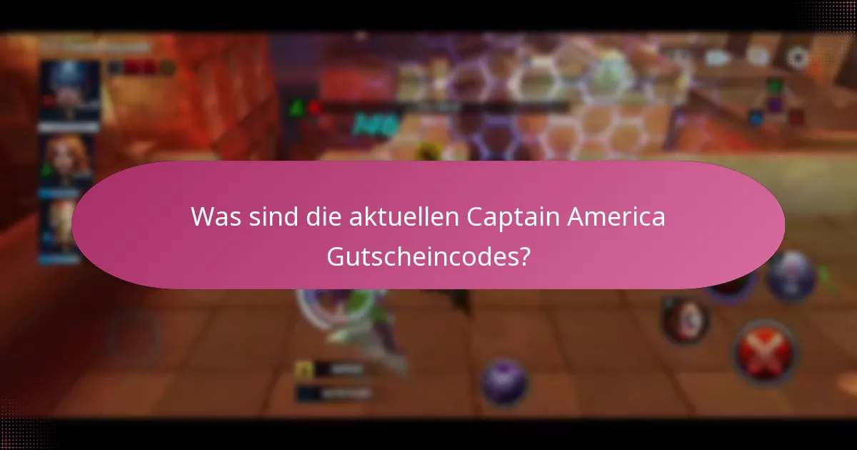 Welche einzigartigen Artikel können mit Captain America Gutscheincodes erworben werden?