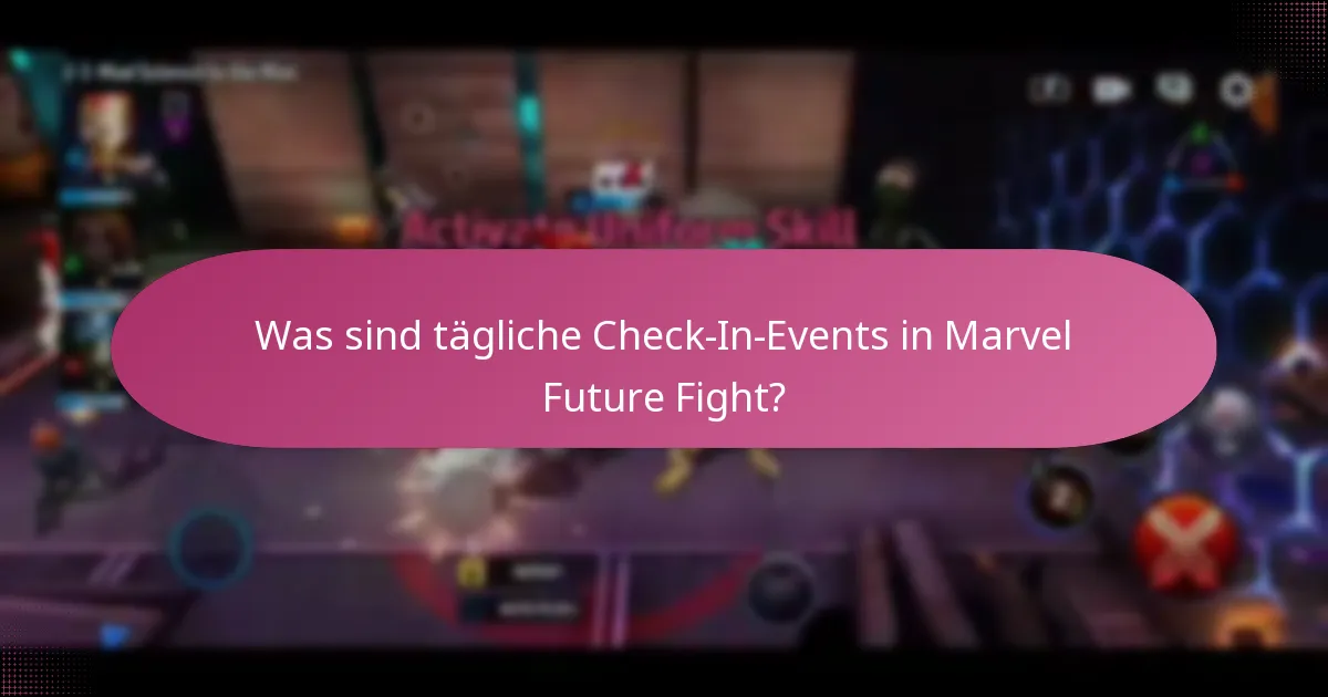 Welche speziellen Belohnungen können die Spieler aus den täglichen Check-In-Events verdienen?