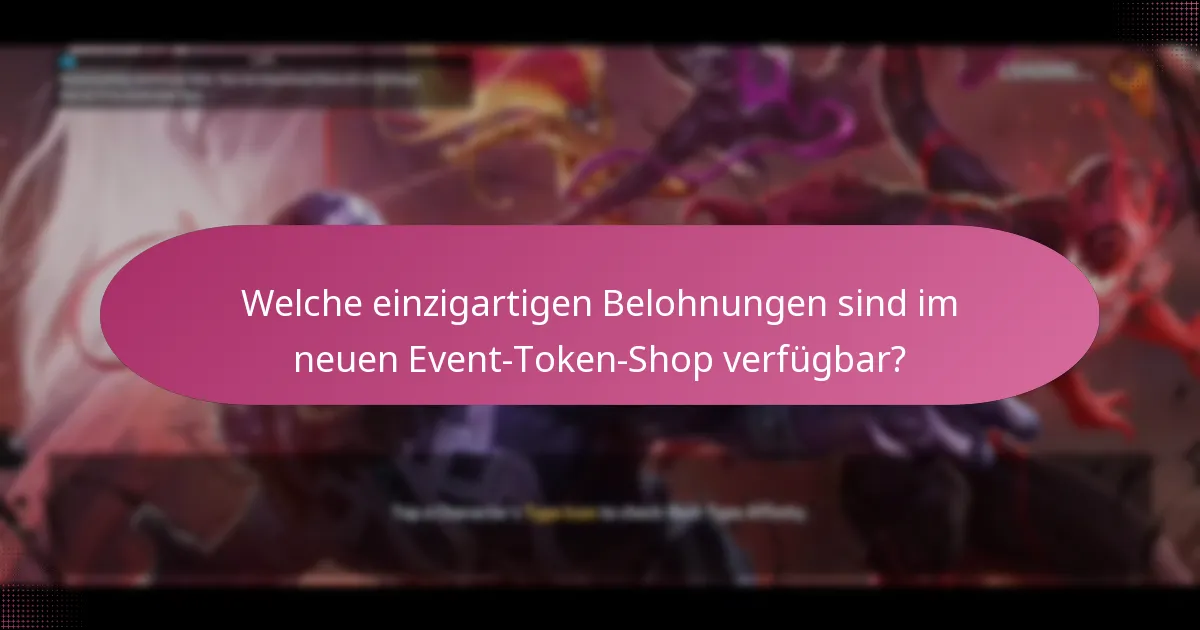 Wie können Spieler Event-Token für den Shop erhalten?