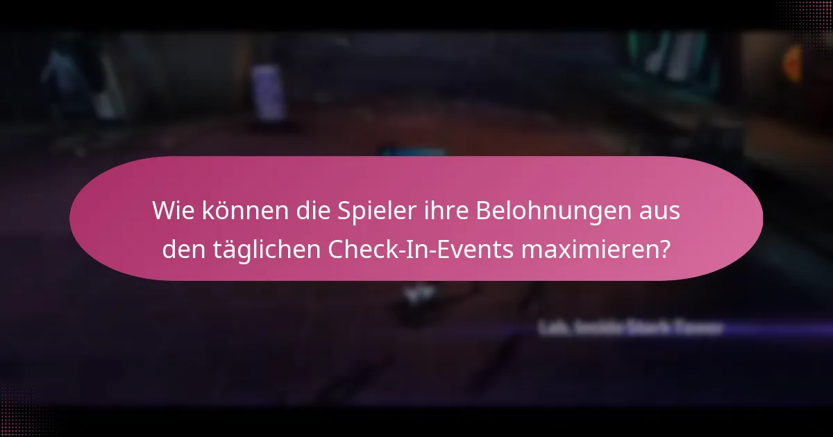 Wie vergleichen sich die täglichen Check-In-Events mit ähnlichen Events in anderen Spielen?